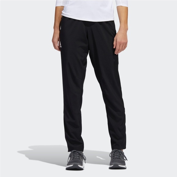 🆕 RESERVED adidas Women’s Under the Lights Woven Pants Bottoms Black XL 16-18 - Picture 2 of 11